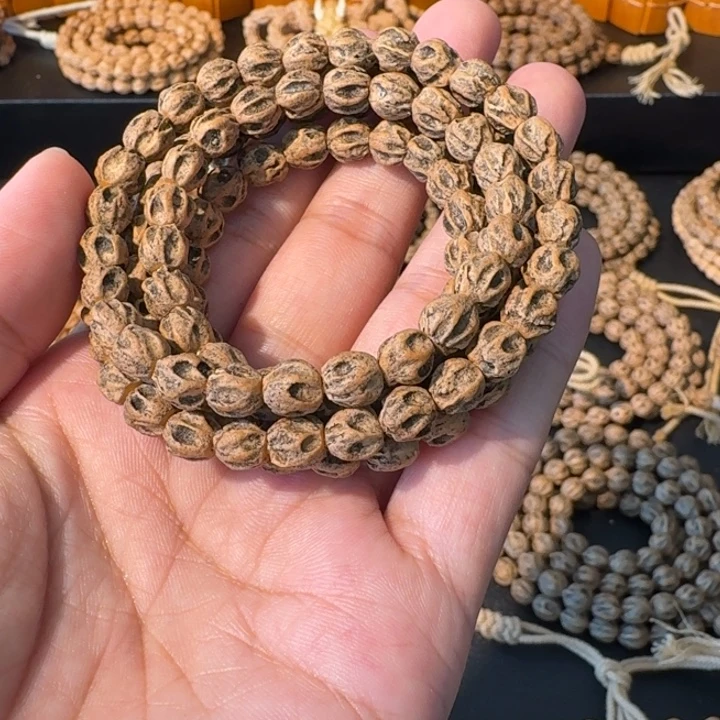 西****柏香籽/百香籽吊坠热振炮弹坑