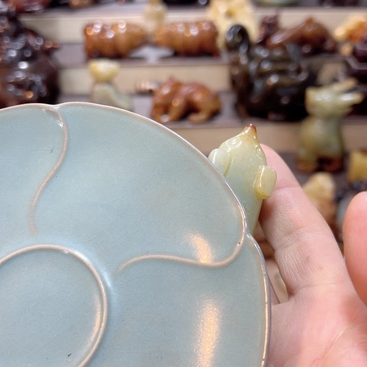 摆件v**转摆件罐盛宝斋物件