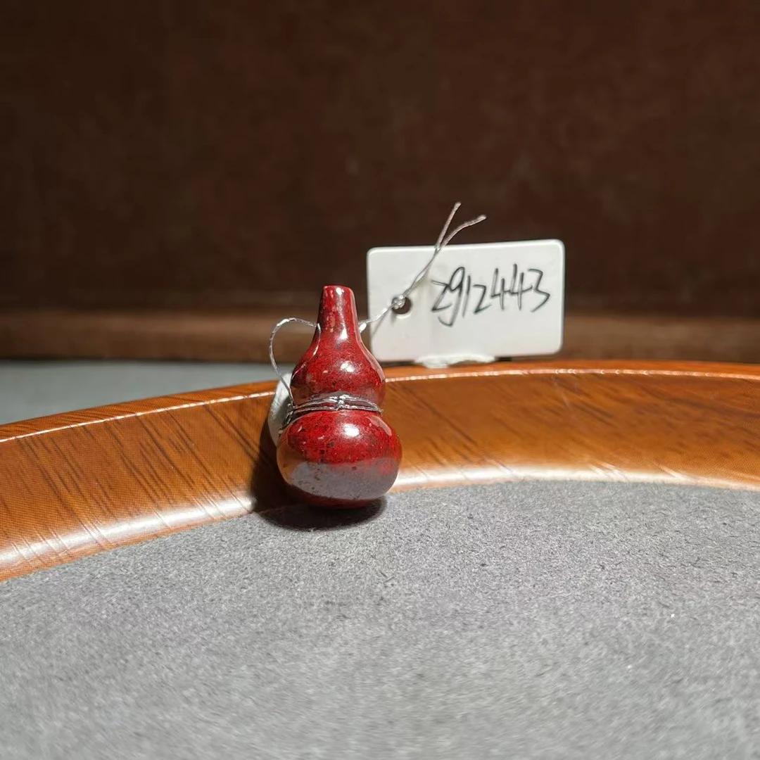 天然辰砂【张老斯珠宝】天然朱砂葫芦吊坠zg12443