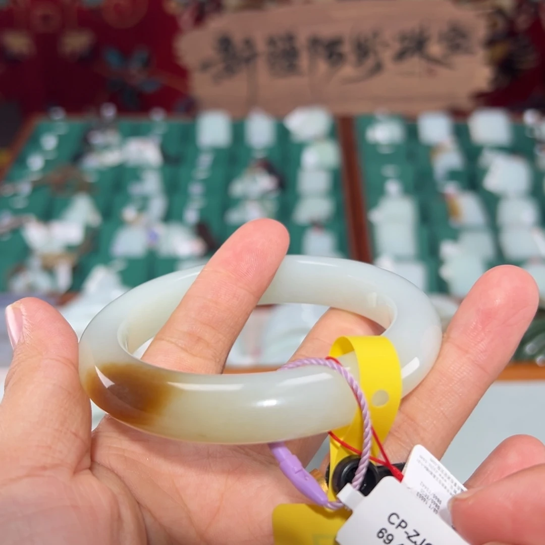 未镶嵌手镯和田玉新疆羊脂白玉