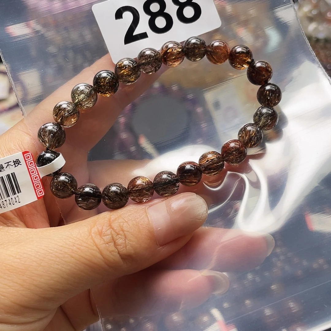水晶手串未镶嵌手串288。