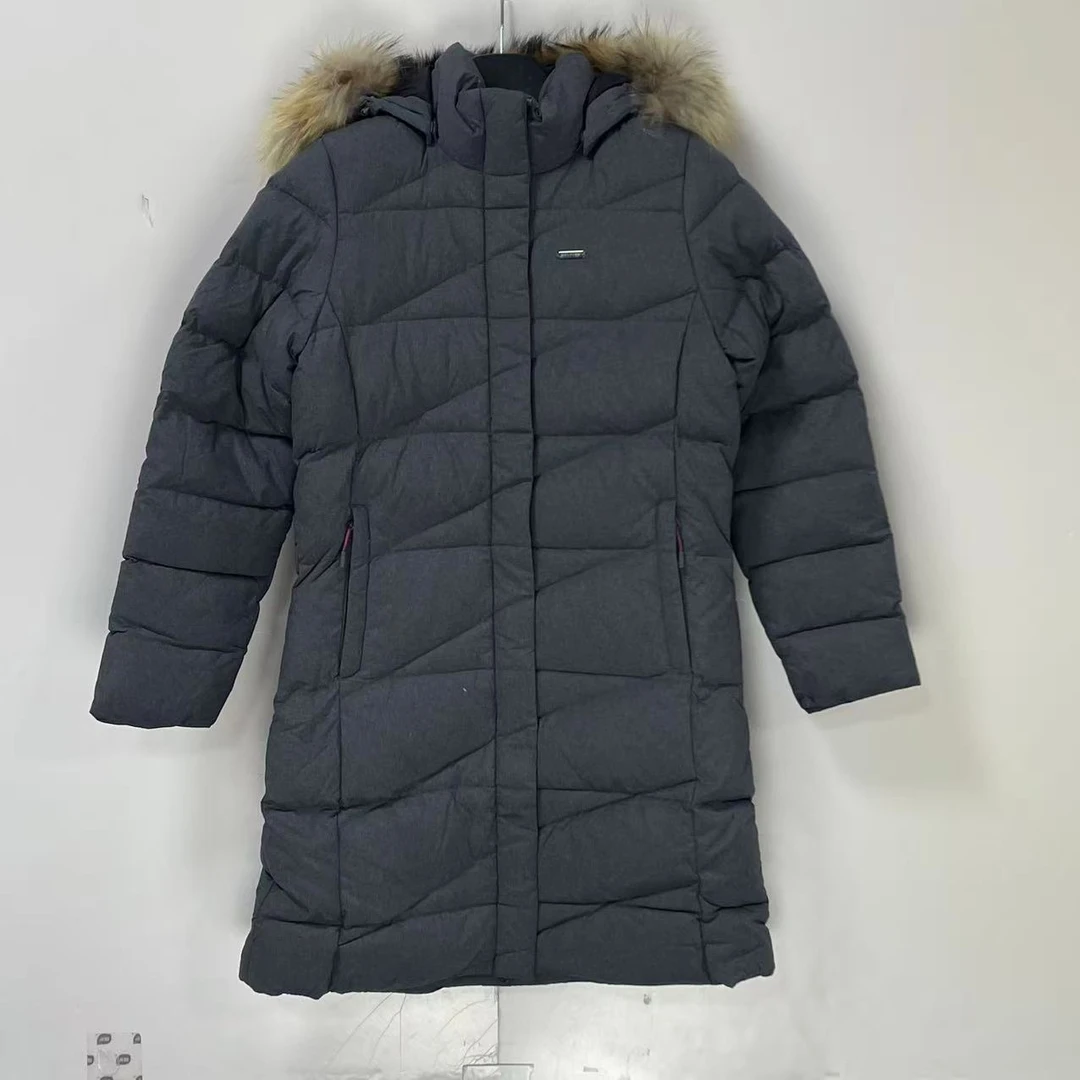 KOLPING冬长款时尚保暖长款连帽女士羽绒服KOJ6673W