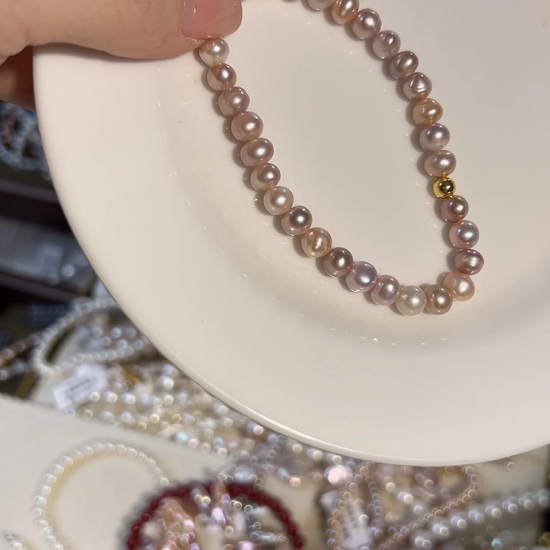 合金设计款珠宝首饰淡水珍珠