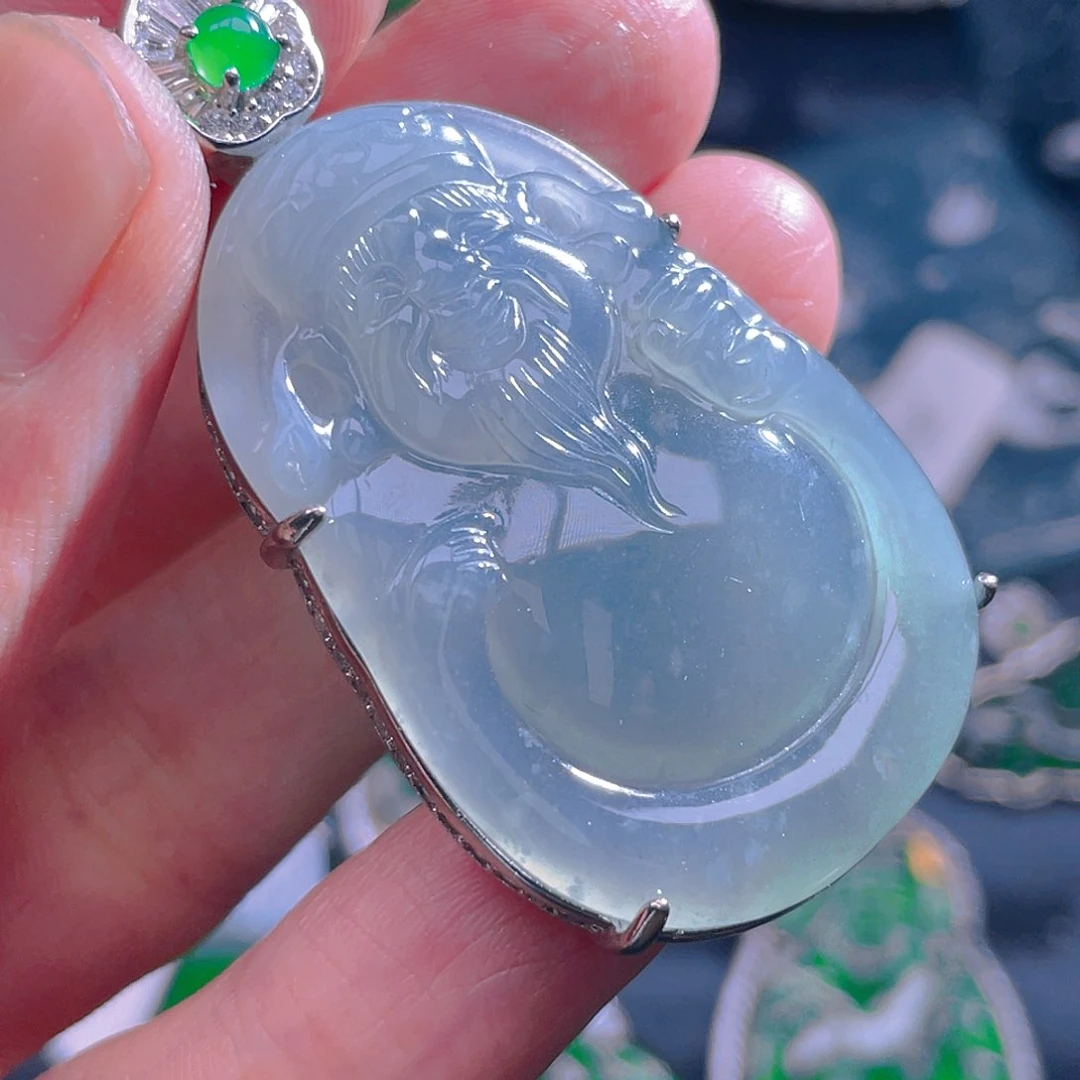 颈饰未镶嵌翡翠翡翠