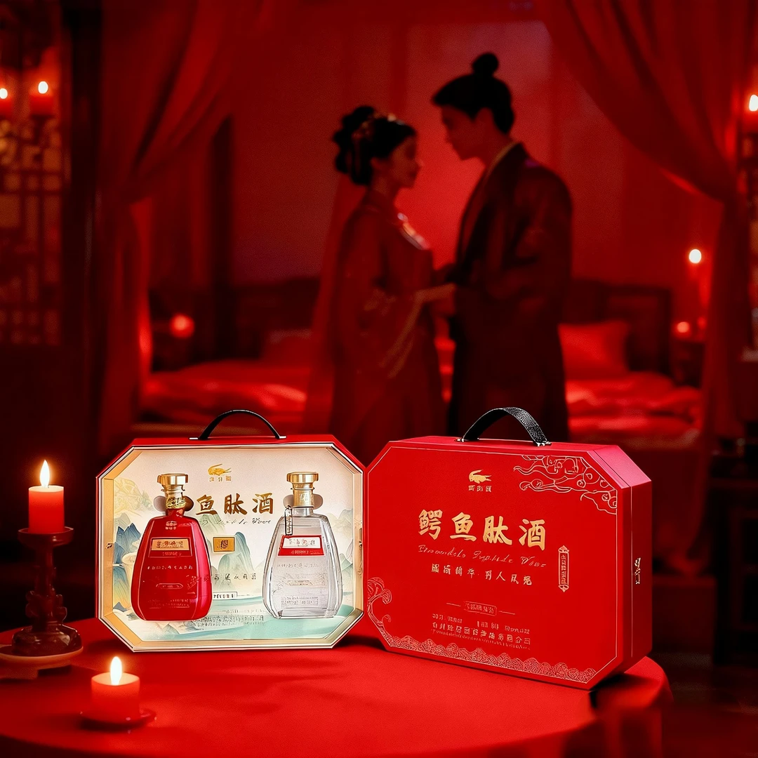 【2瓶x500ML高档礼盒装】鳄鱼酒鳄鱼肽酒42度送人送礼收藏养生聚会