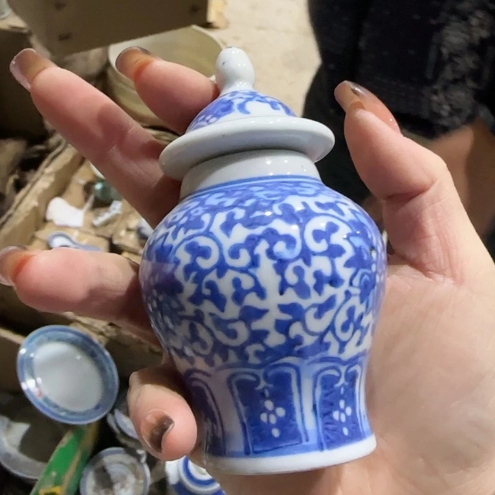 勺子微瑕景德镇陶瓷艺术品