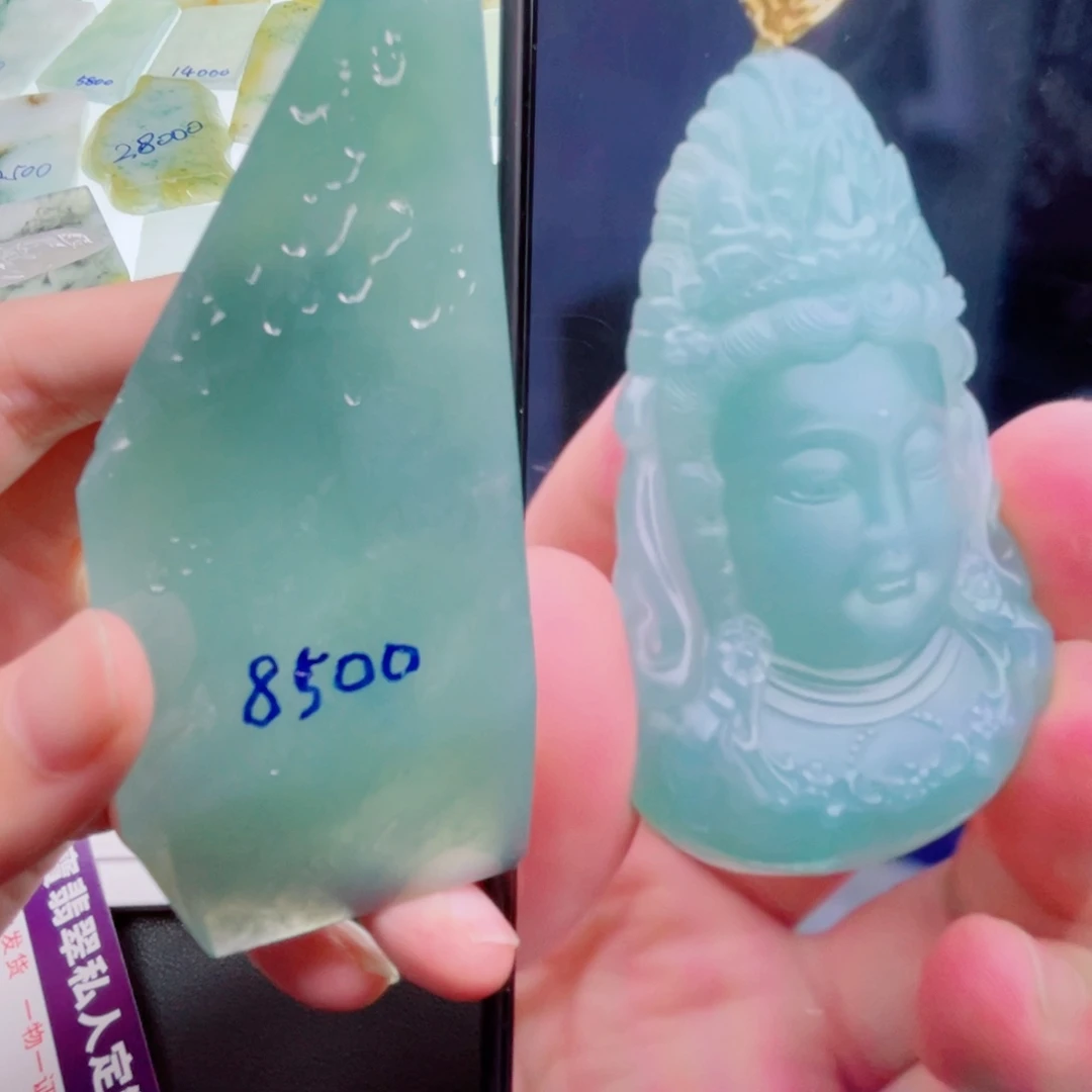 定制翡翠未镶嵌包工
