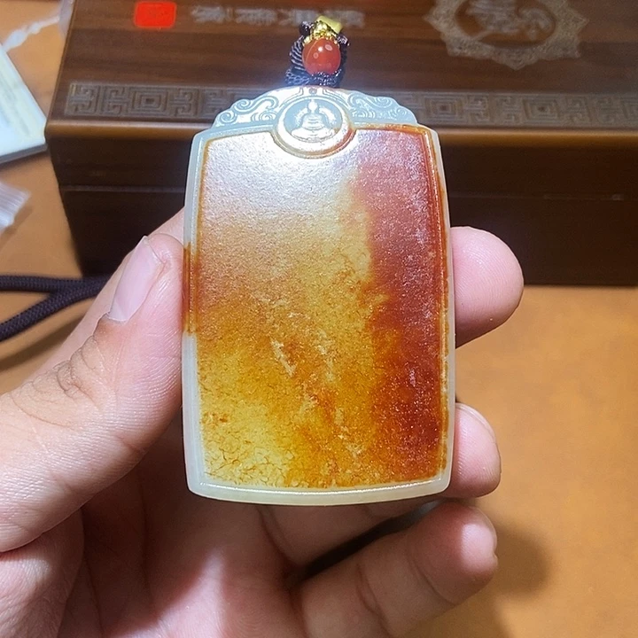 和田玉未镶嵌颈饰HX