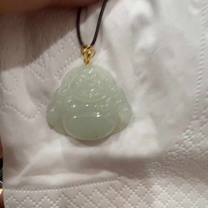翡翠未镶嵌吊坠(不含链)翡翠佛公