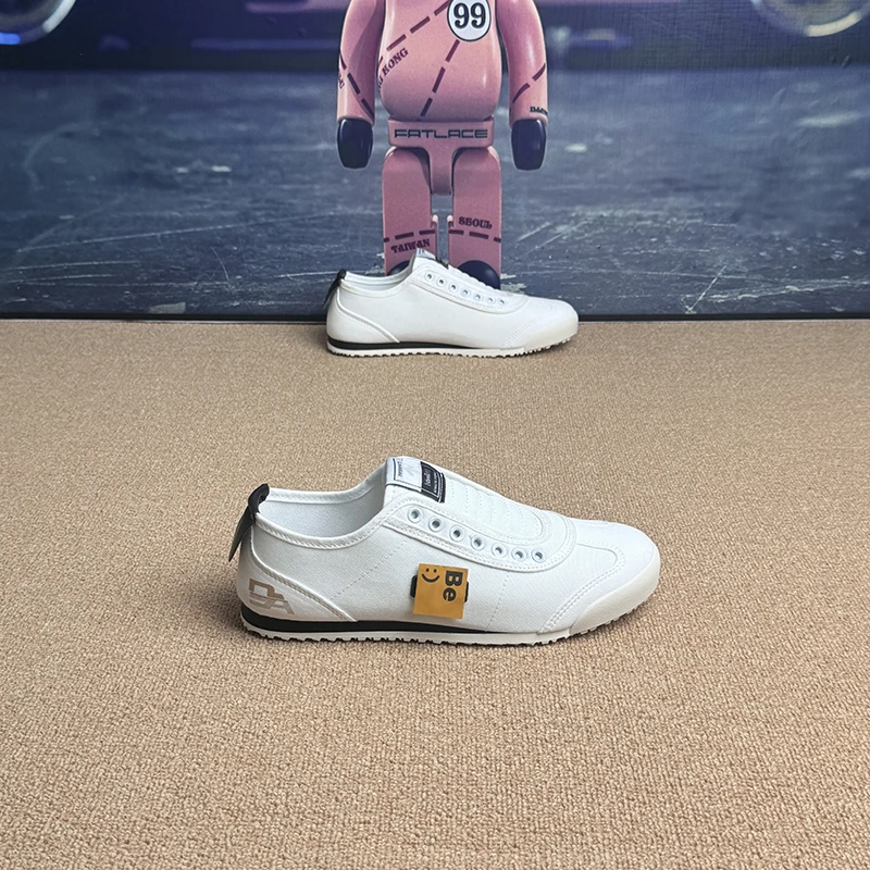 帆布鞋男2025新款夏季透气时尚百搭休闲鞋舒适防滑情侣同款板鞋子