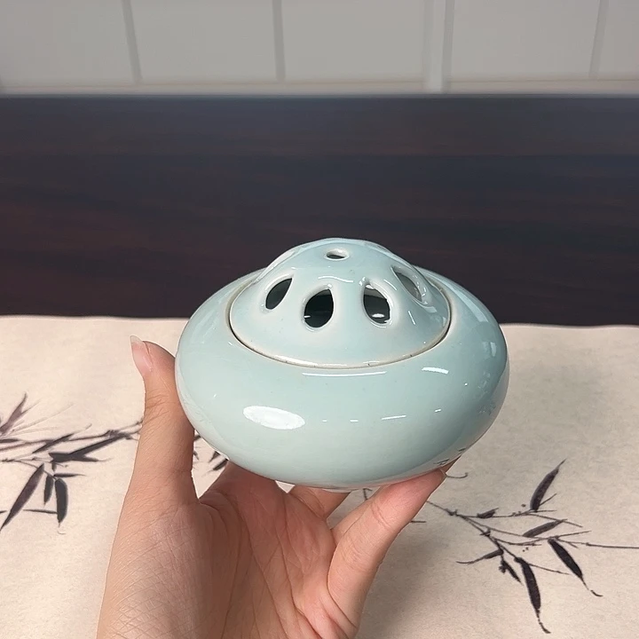 龙泉云间青瓷小米茶器
