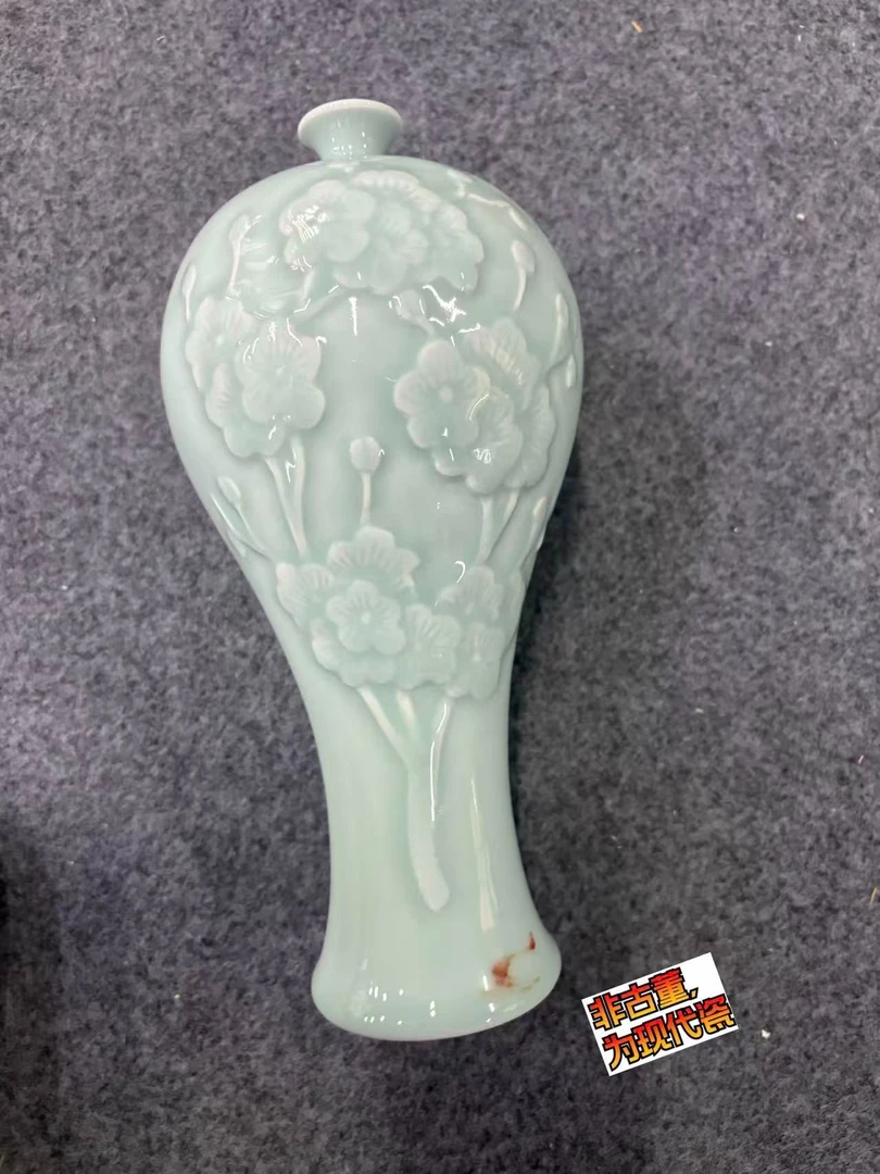 景德镇现代高温陶瓷赏瓶