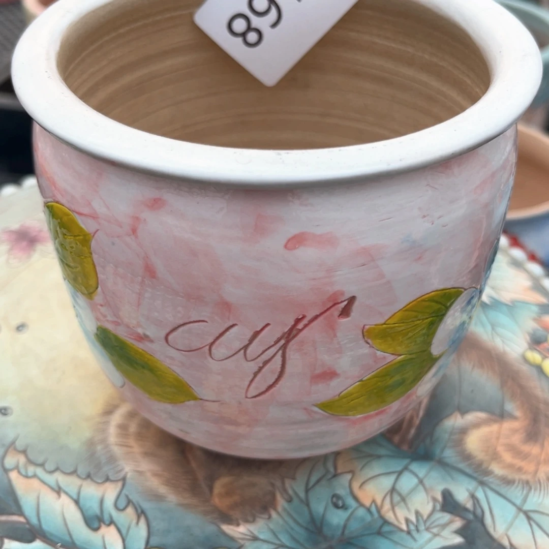 红陶难****号168花盆1个