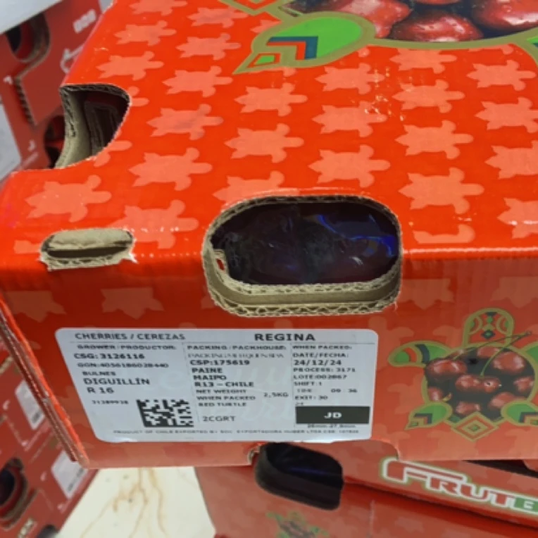 瑞吉娜车厘子JD型号 138/五斤