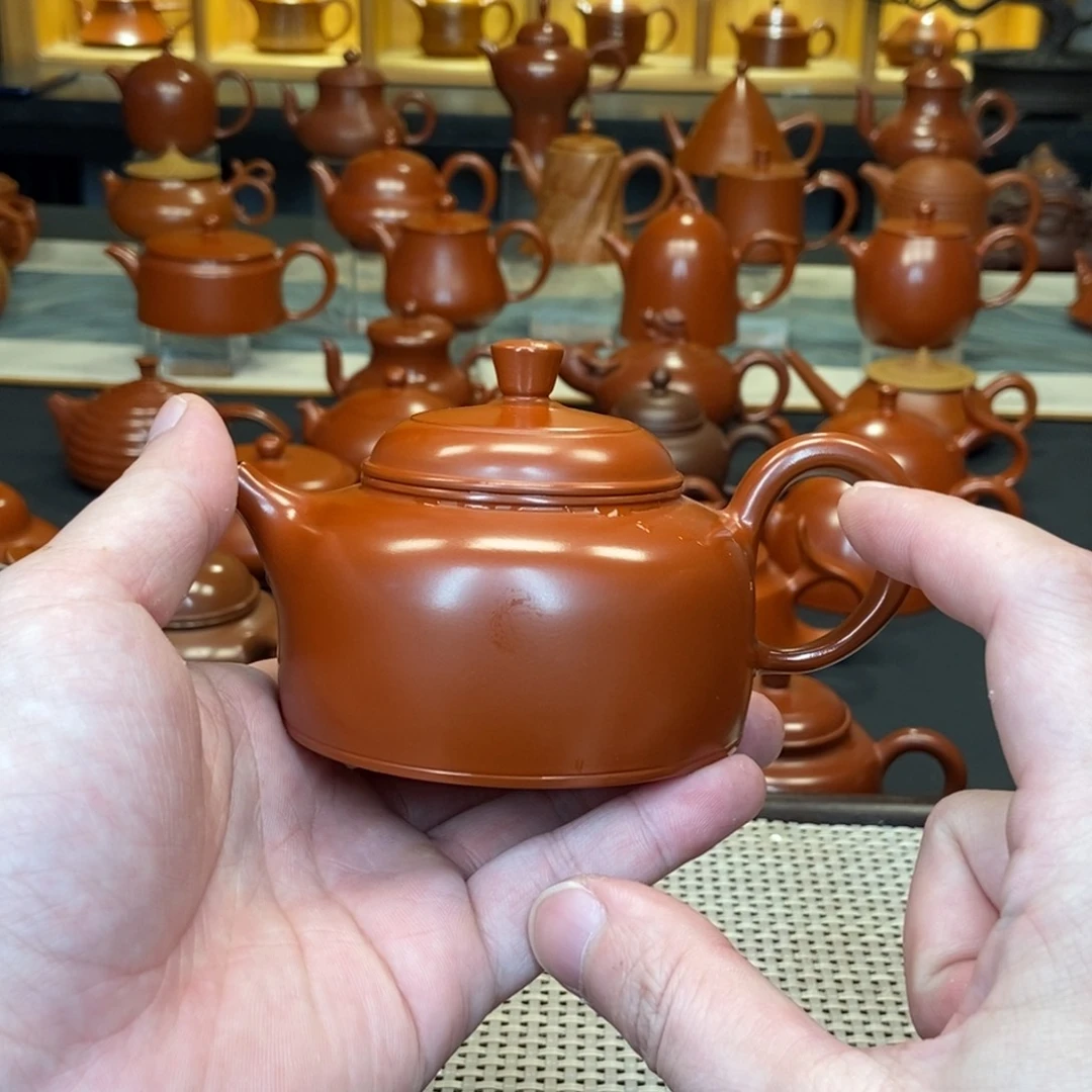 茶壶紫砂战***霸潮州手拉壶