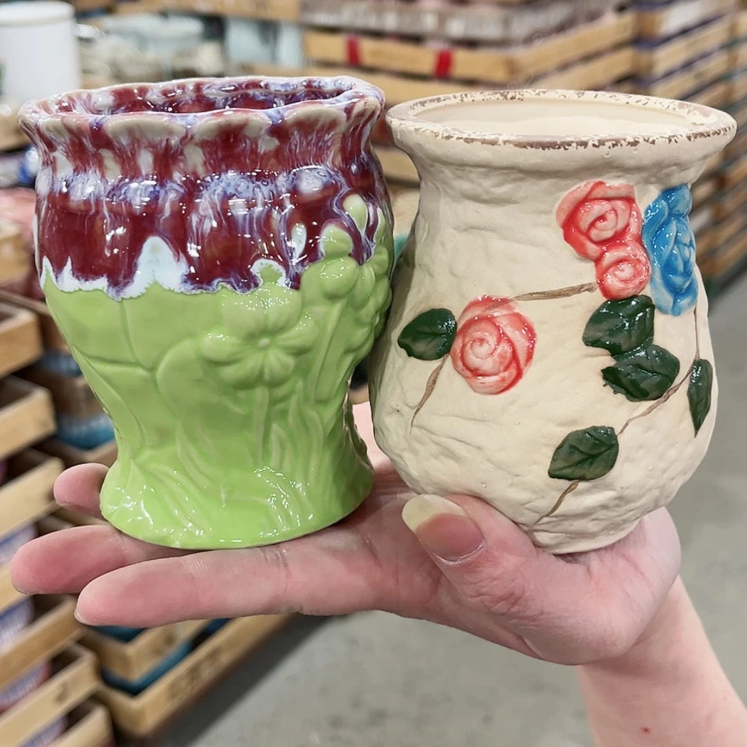 【闪购商品】陶瓷福利品凑满10元发货陶瓷花盆