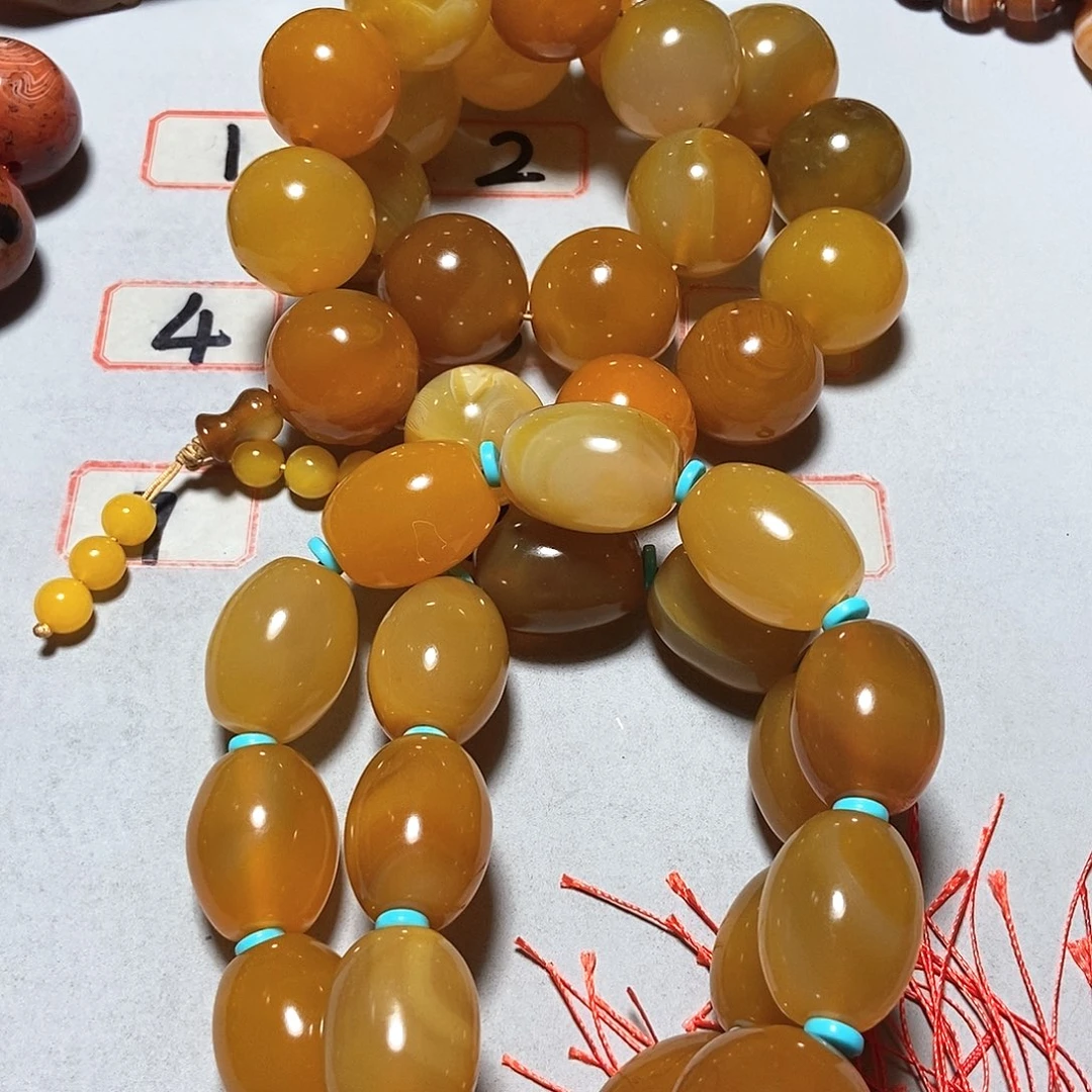 玛瑙/玉髓拍2发1未镶嵌马*