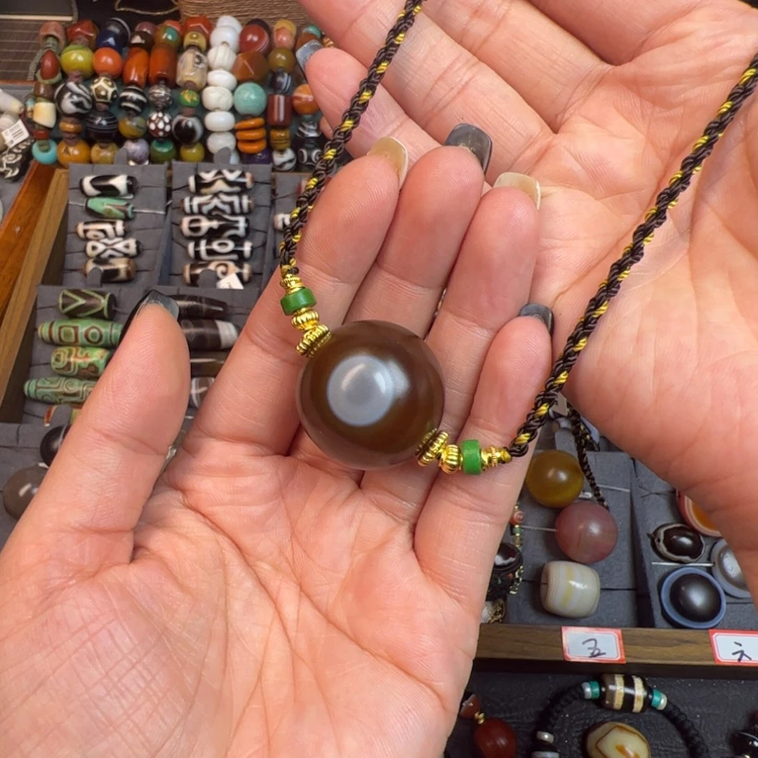 玛瑙/玉髓未镶嵌项链