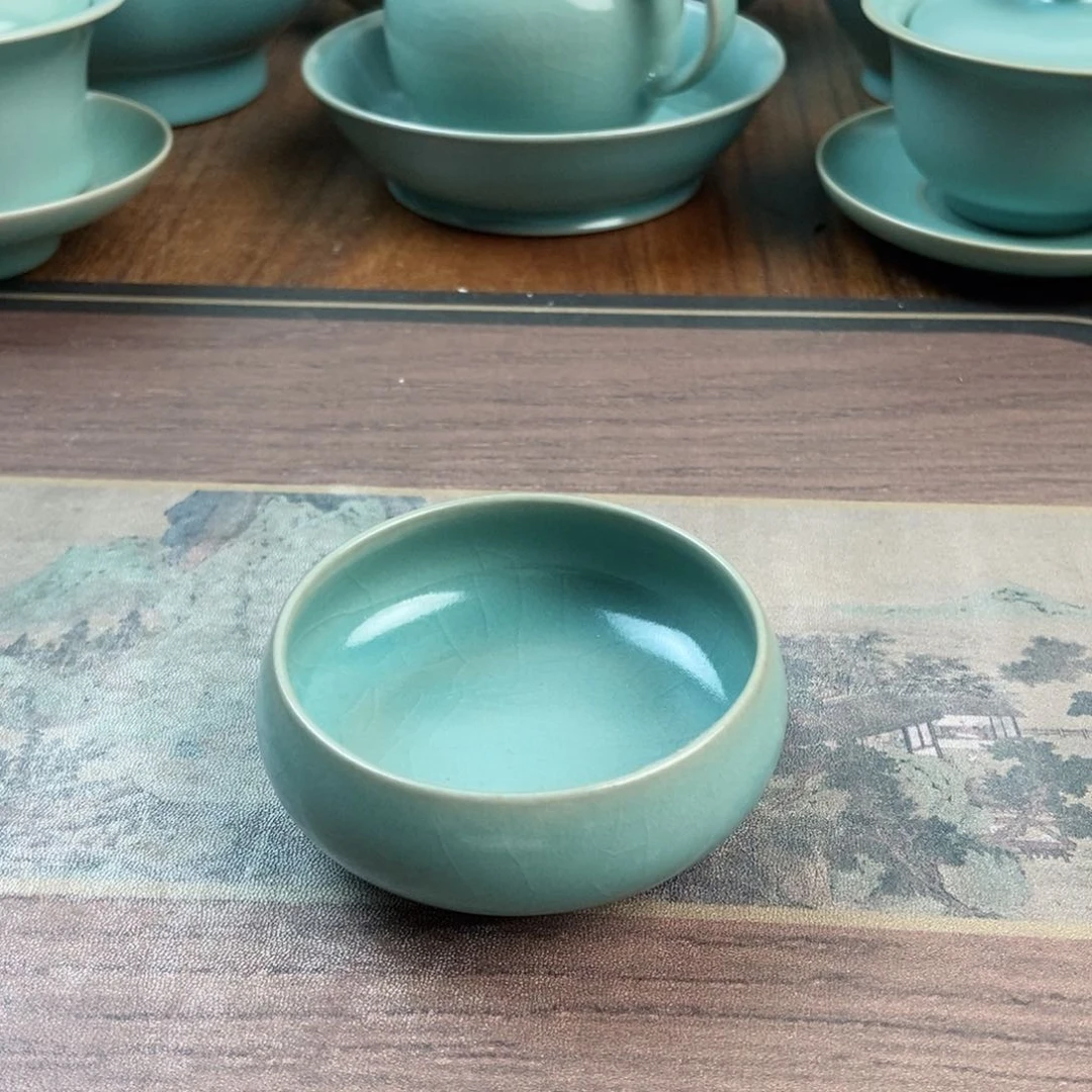 摆件瓷原产地原矿汝瓷～茶器