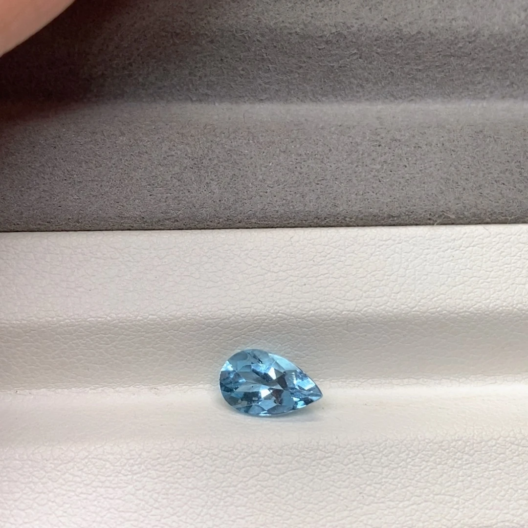 海蓝宝石裸石1.34克拉天然圣玛利亚海蓝宝