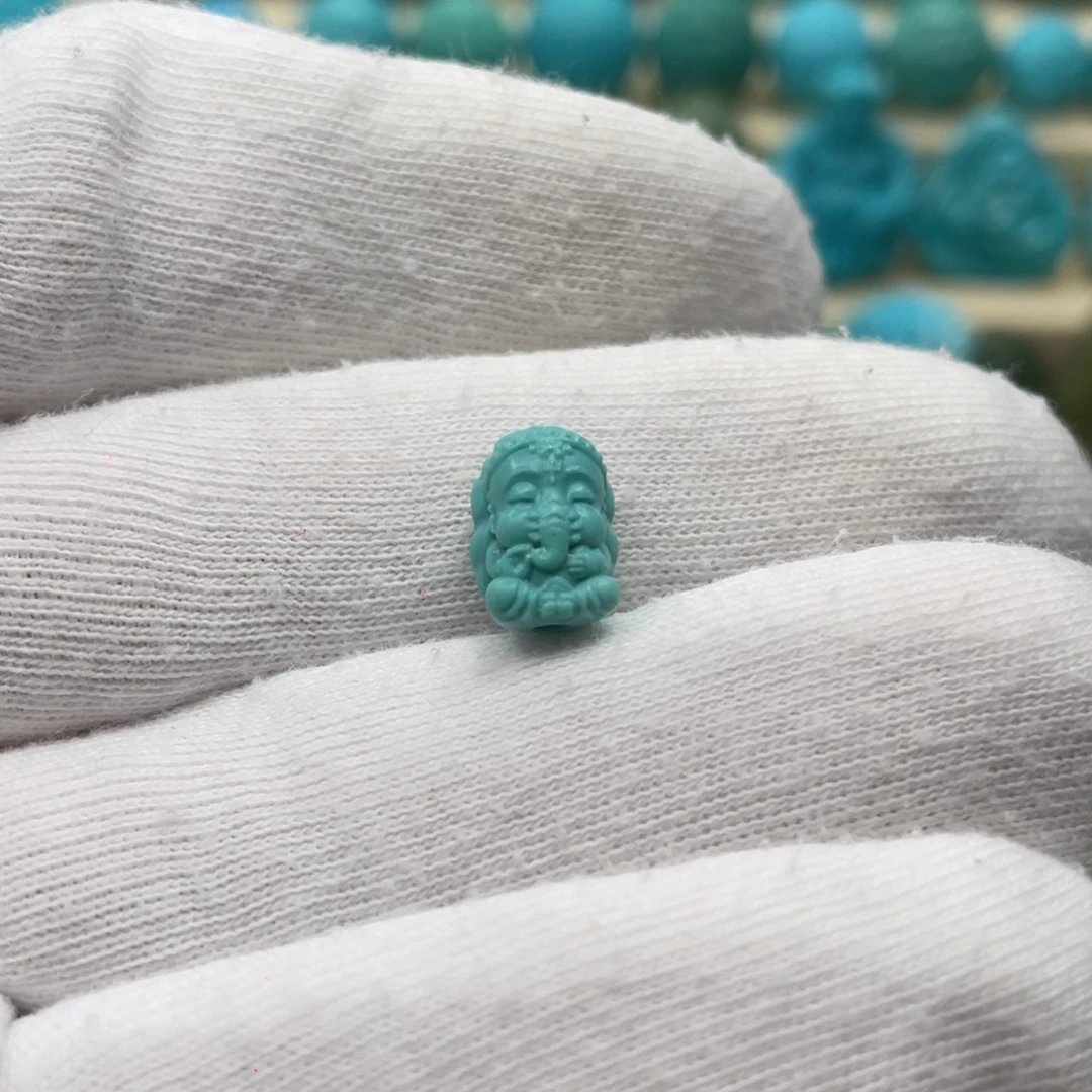 绿松石未镶嵌颈饰卡7.7-11