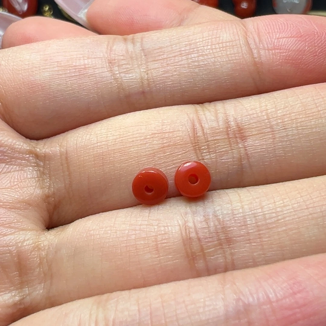 未镶嵌隔片南红玛瑙