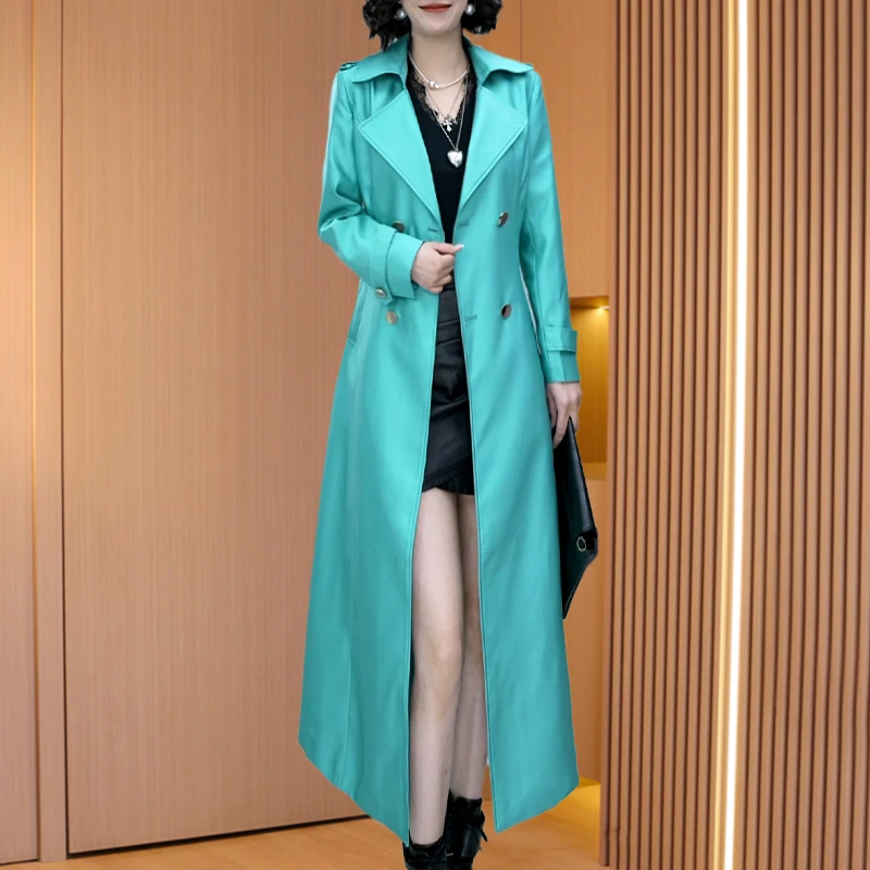杭州意法风衣外套2025新款时尚洋气质贵夫人中长款大衣