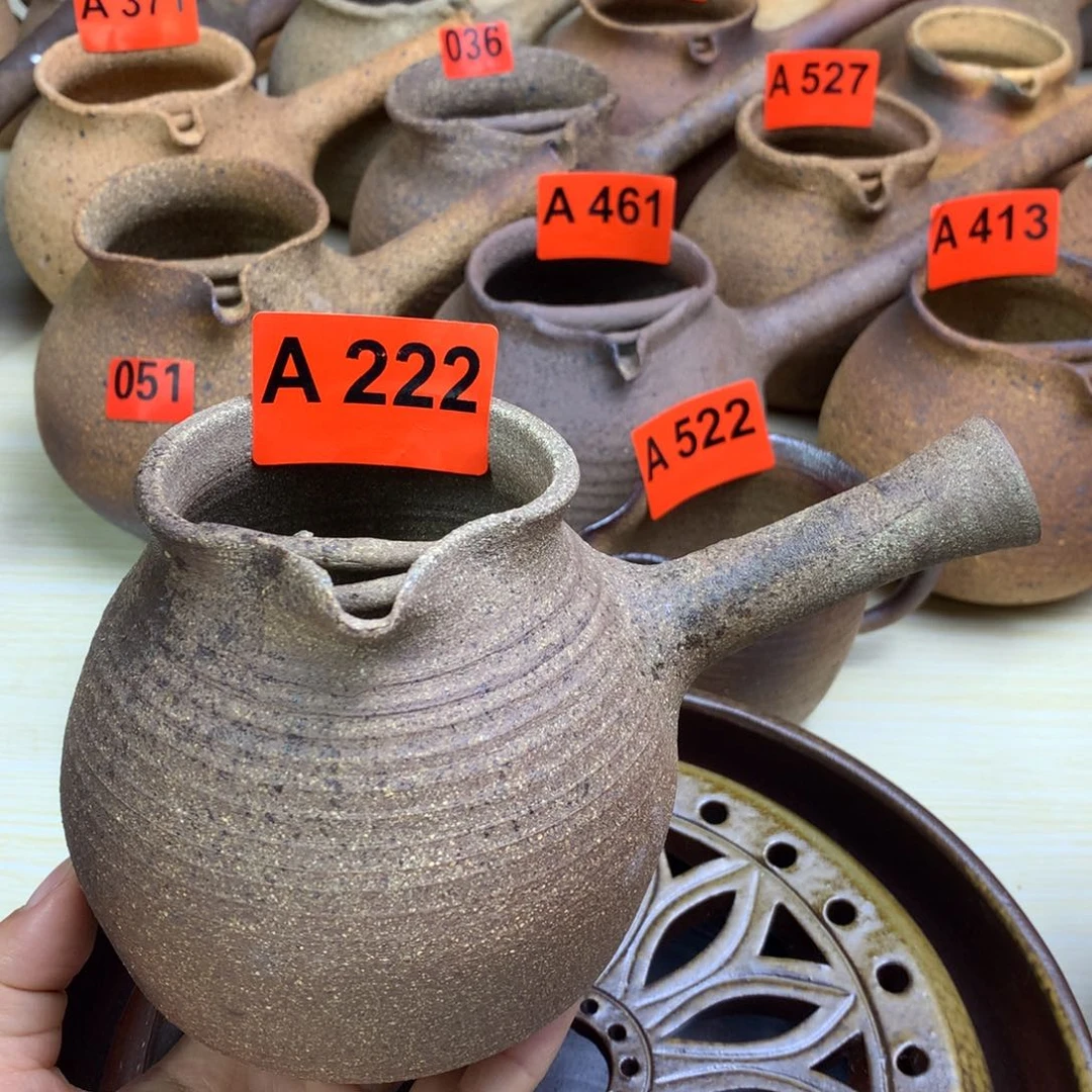 柴烧烤茶罐一物一拍700毫升左右