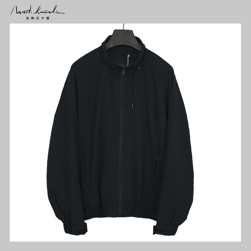 北纬三十度原创设计师春夏户外男款空调服宽松百搭休闲时尚防晒衣