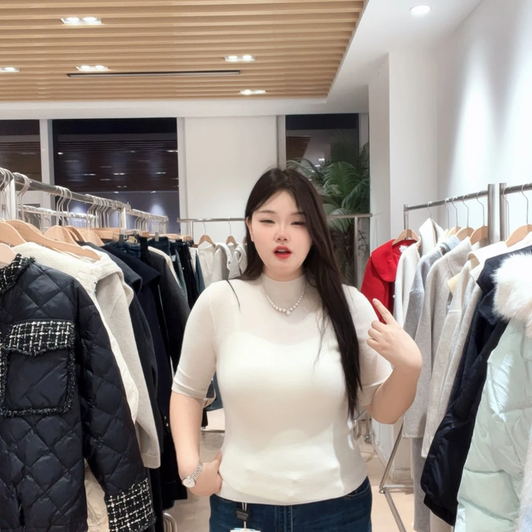 打底衫 偏远地区不包邮杏色 170斤左右 不退不换清仓款