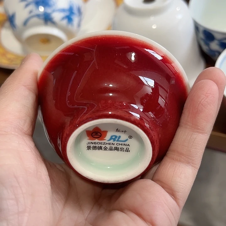 杯手工手绘陶瓷一个