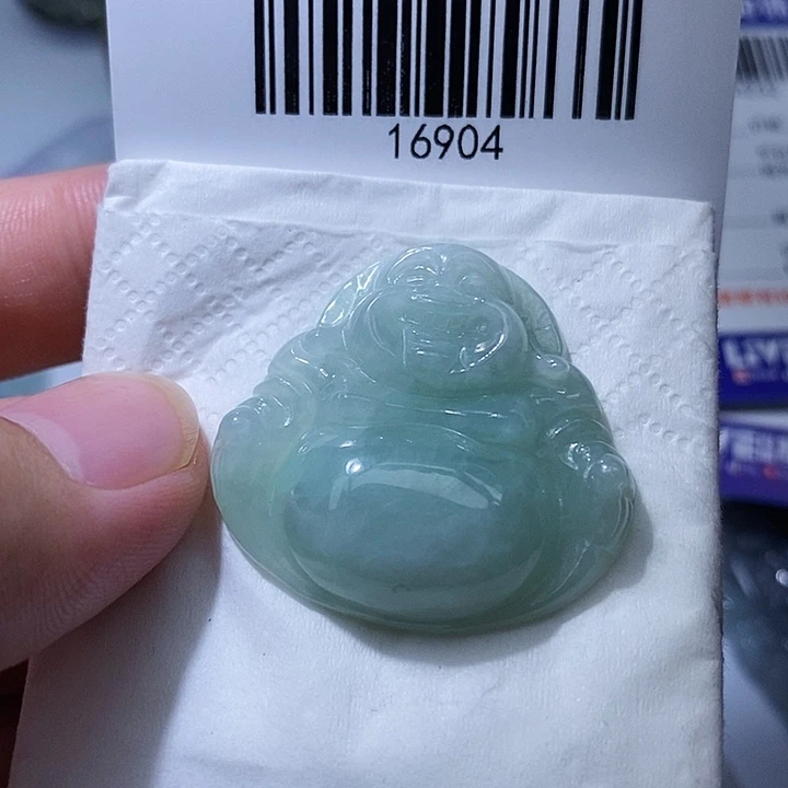 翡翠未镶嵌颈饰天光墟翡翠市场现金代购