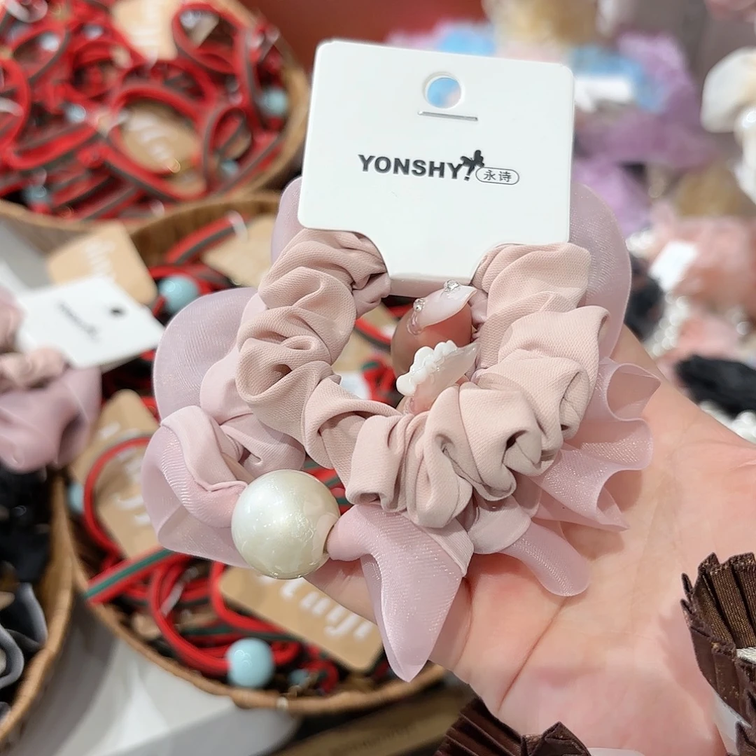 布艺铁合金发饰发夹