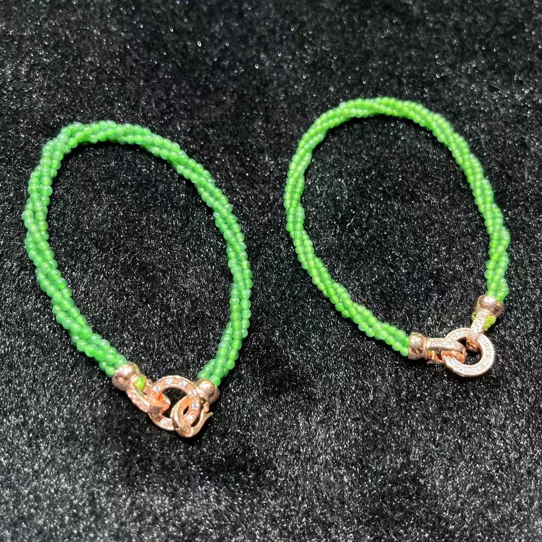 【胖】翡翠手链多样性发其一@k