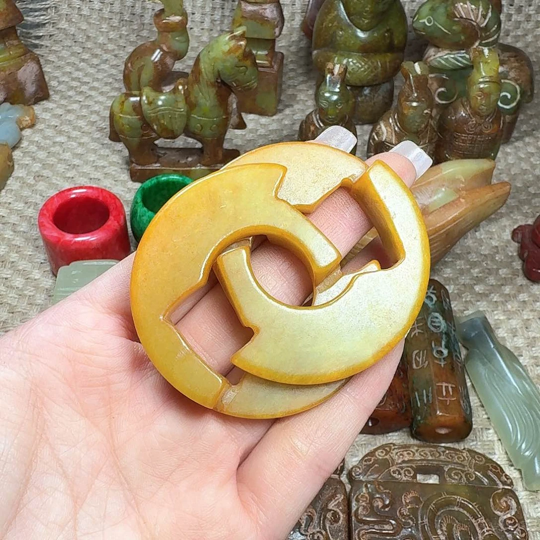 白玉菩提吊坠挂件