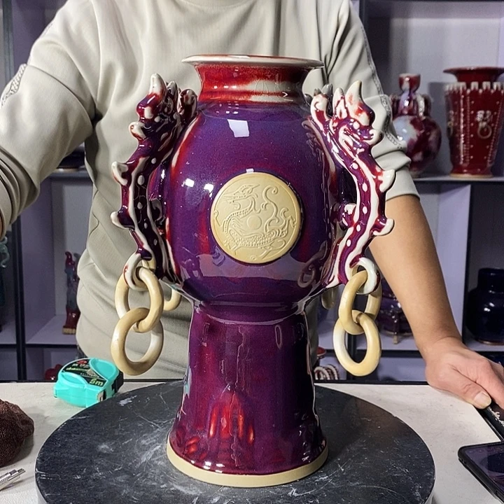 瓷片中国神垕精品钧瓷