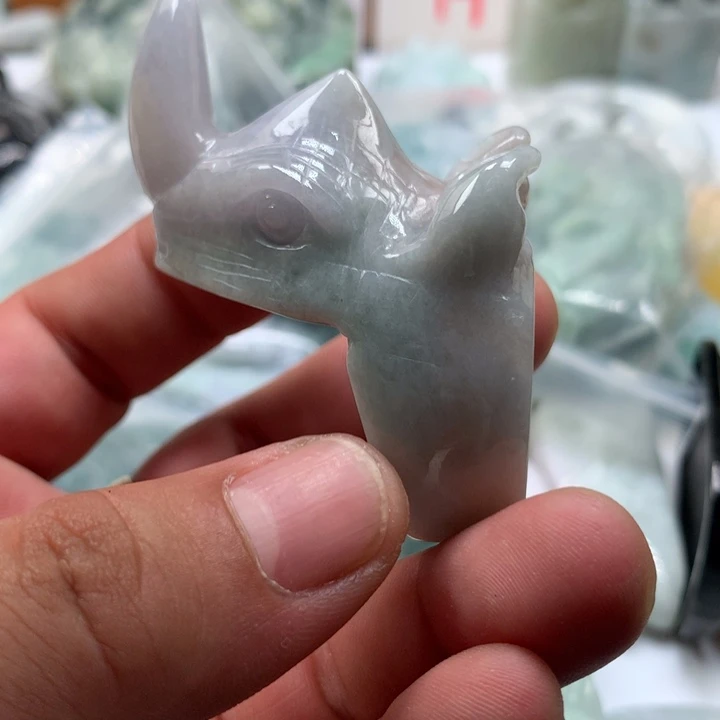 翡翠未镶嵌颈饰保真天然a货翡翠