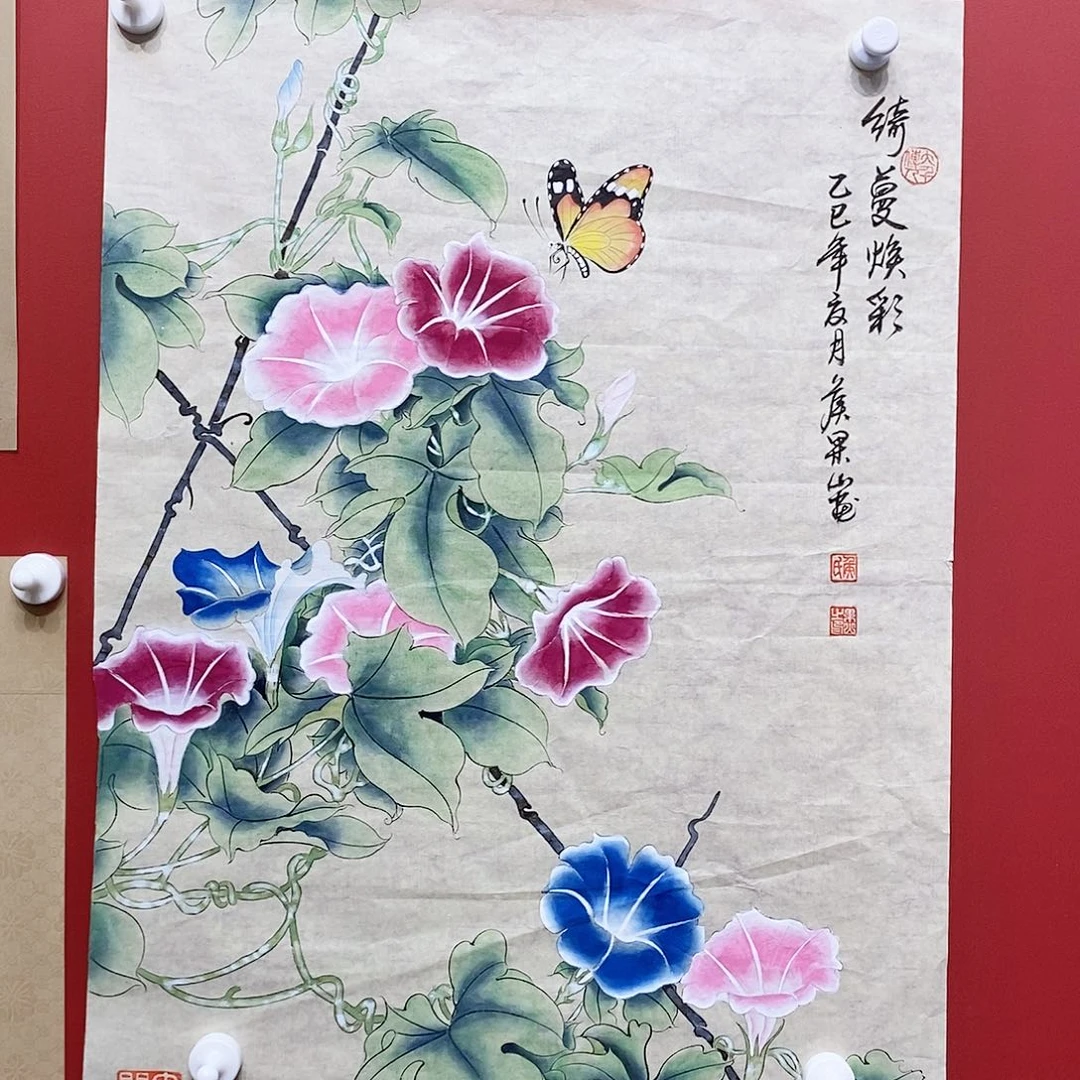 国画大风堂嫡传-侯果山老师作品路