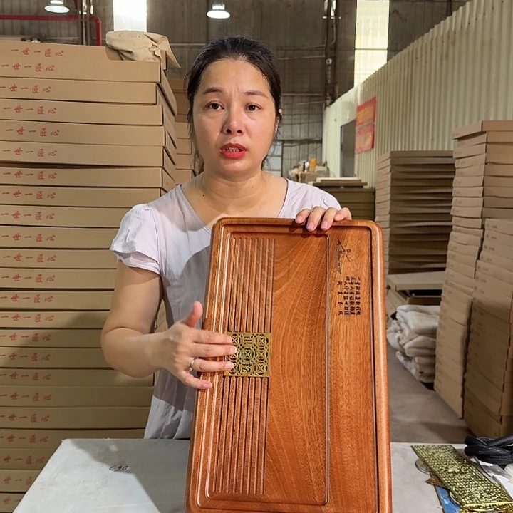花梨木茶盘50*30尺寸