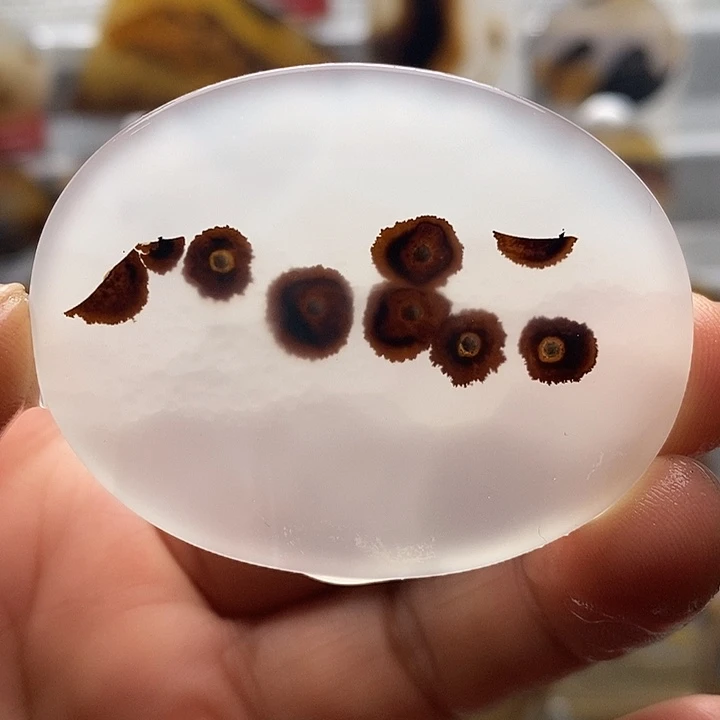 玛瑙/玉髓合金颈饰