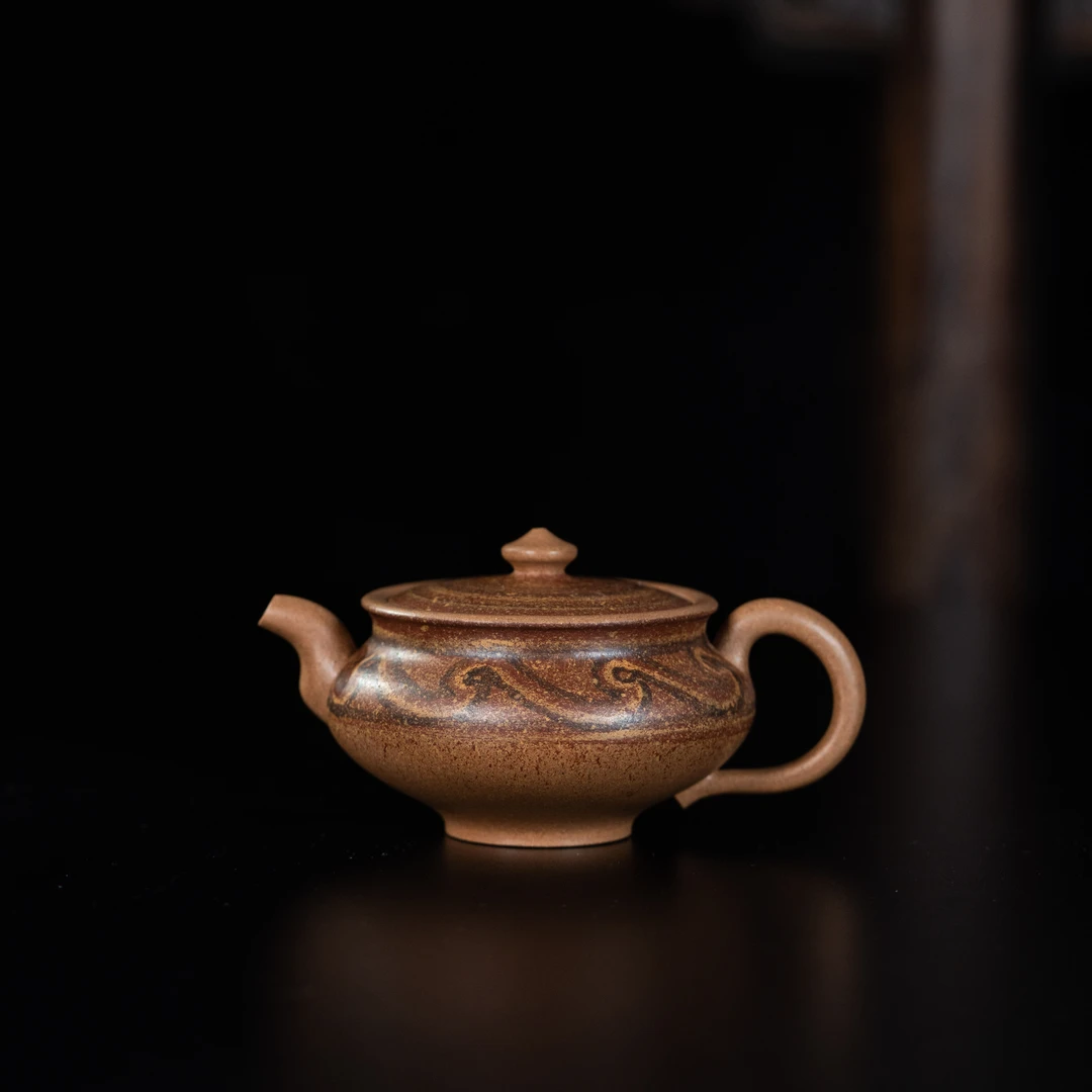 珽珽茶器【古陶乐壶系列】11 高建中 160cc 家用紫砂壶