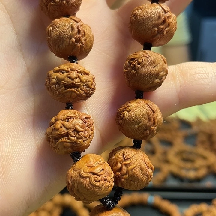 橄榄核手串/手链龙纹