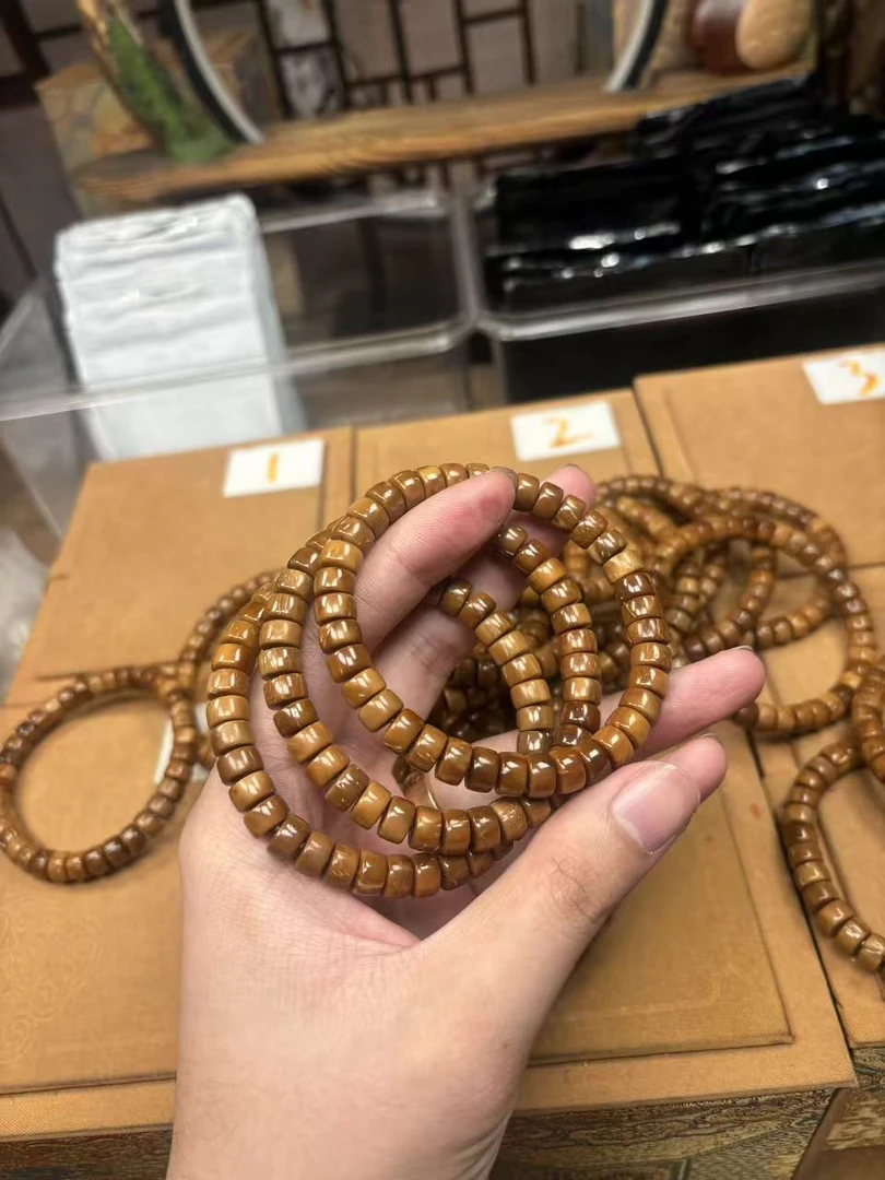 库克8*5药片手串单圈