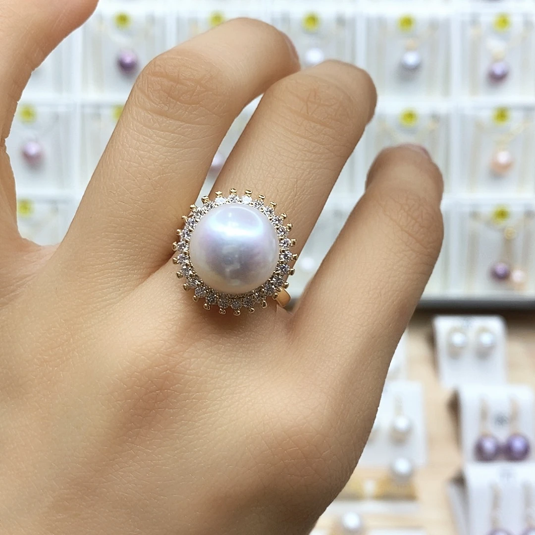 淡水珍珠颈饰合金