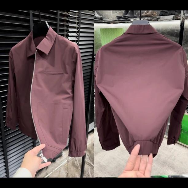 春季百搭男士户外休闲翻领夹克019