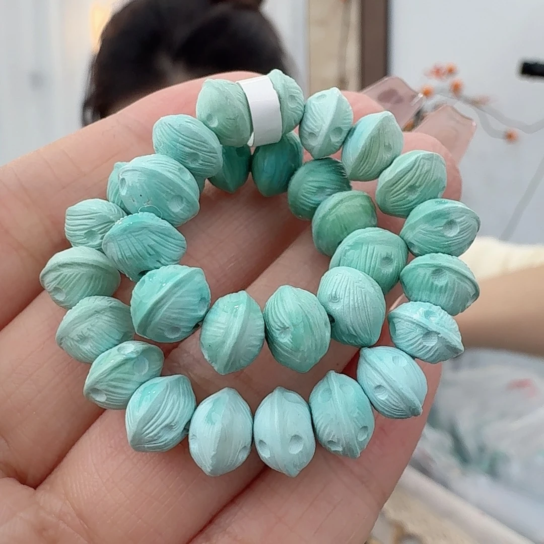 绿松石未镶嵌珠宝半成品