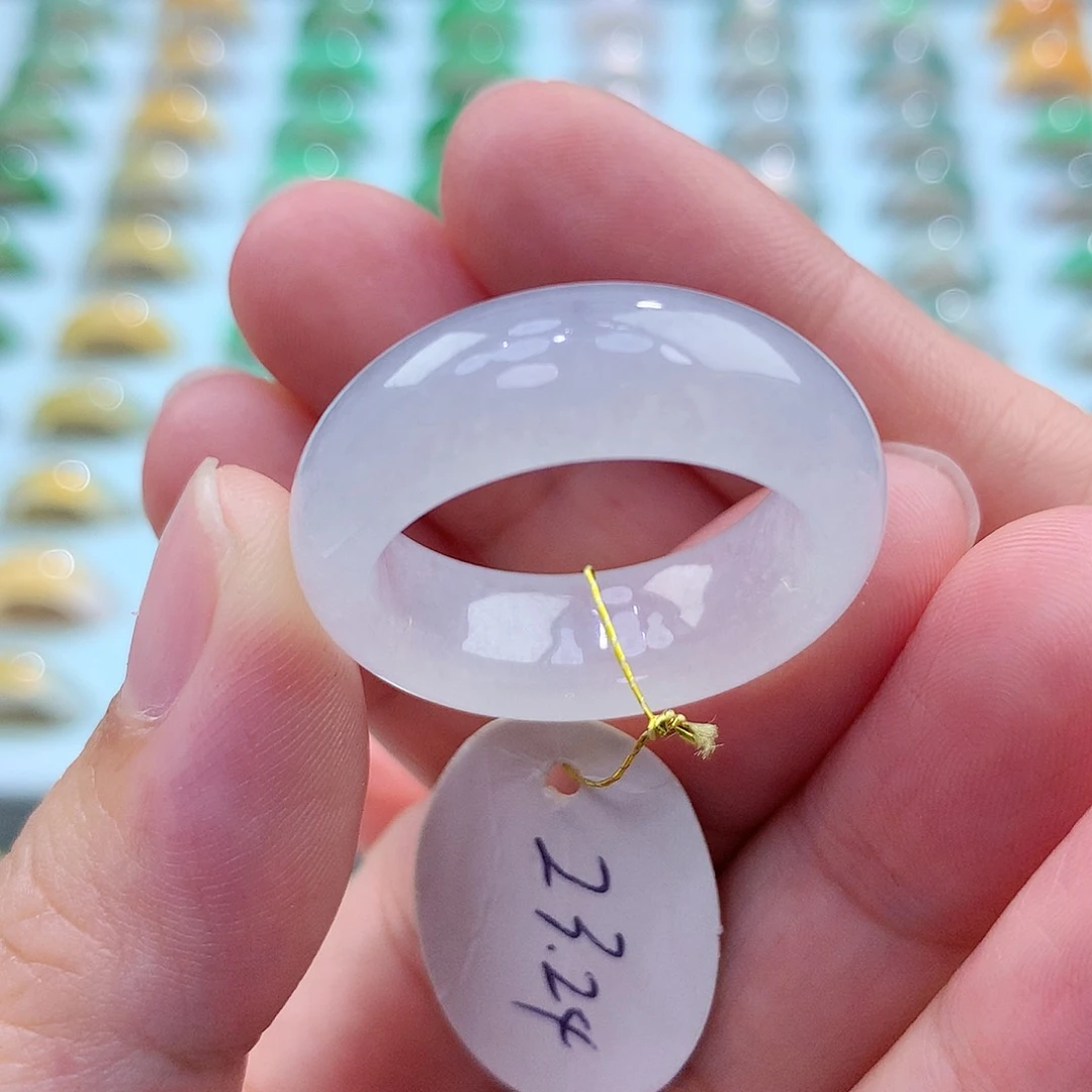 未镶嵌戒指翡翠2324圈