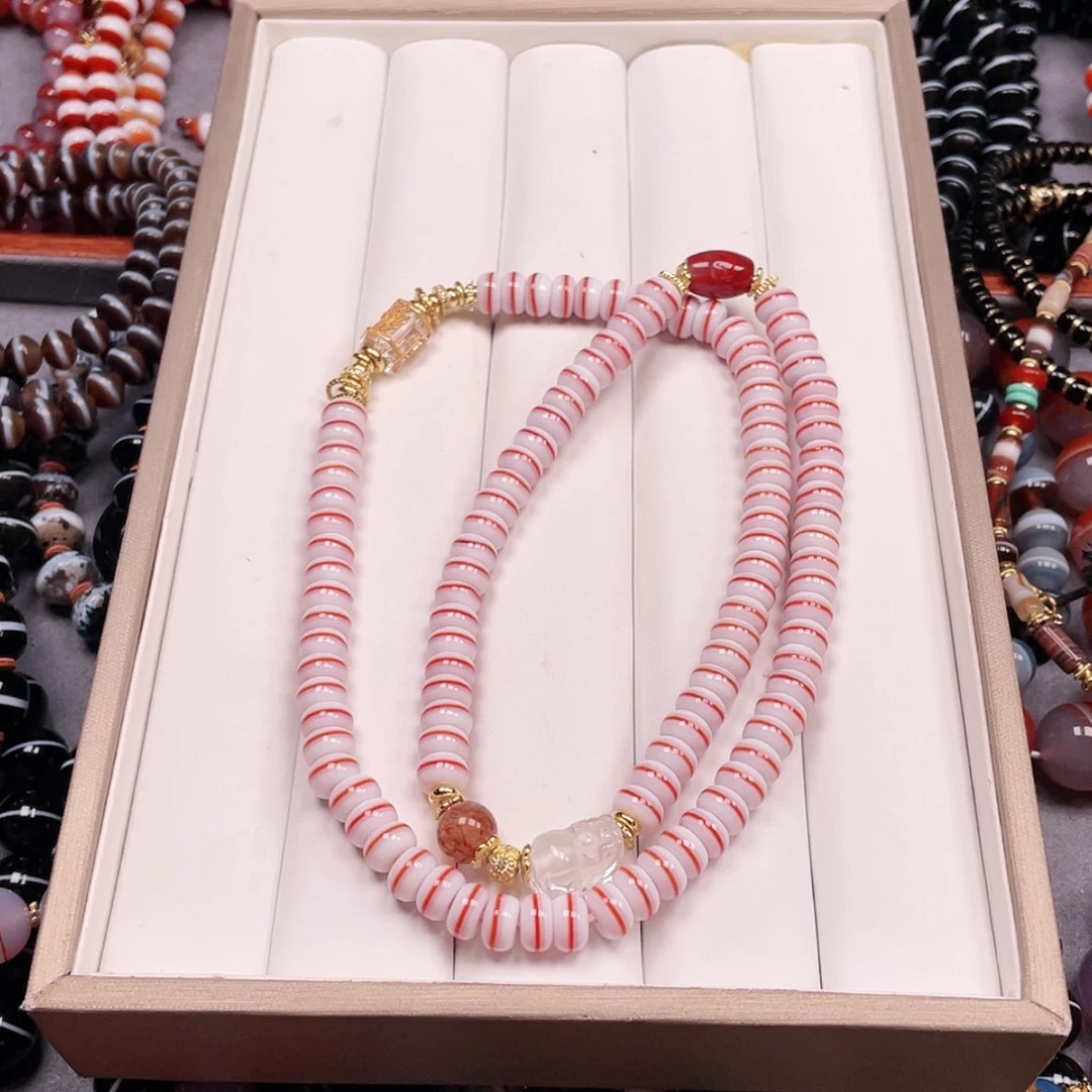 【闪购商品】合金叮当定制款药师珠玛瑙/玉髓大**吃