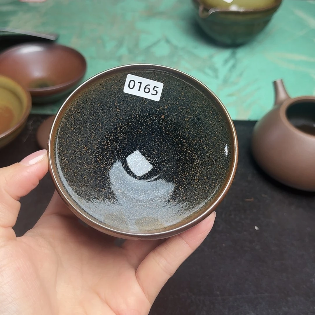 茶盏0165 柴烧手工主人杯