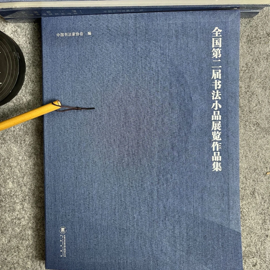 正版现货【全国第二届书法小品展作品集】中书协举办小品书法作品集